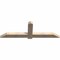 Ekena Millwork Eugene Smooth Timber Gable Bracket, Douglas Fir, 72"W x 24"H x 3 1/2"D x 5 1/2"F, 8/12 Pitch GBW072X24X0406EUG00SDF - alternate 4